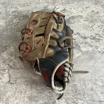Demarini Insane Dedication 12 Taupe Red Black Baseball Softball Glove Rht. Fixed Price $40.00.