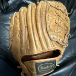 Vtg Roddy Youth Leather Right Hand Throw Mitt Professional Deep Pocket Baseball. Fixed Price $38.00.