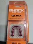 Shock Doctor (#79) Adult Gel Max Convertible Classic Fit Mouthguar New Maroon. Fixed Price $15.99.