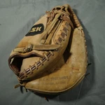 Vtg Ssk Catcher Mitt The Professional Edge Usa Steerhide Glove Rawhide Lacing. Fixed Price $28.66.