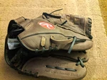 Rawlings RBG36DB 12.5" Leather Baseball Glove Lht Basket Web. Fixed Price $24.98.