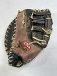 Rawlings Ggtml BLBB29 First Base Bb/sb Glove Lh Throw Brown Leather Gold 13 1/2". Fixed Price $99.99.