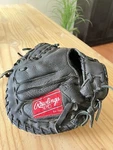 Rawlings Catchers Mitt Glove RCM30TCM Black & Brown (see Pics For Details). Fixed Price $75.00.