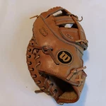 Wilson A2876 First Baseman Glove, Left-handed, Leather, Endorsed By Bob Watson. Fixed Price $30.00.