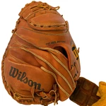 Vintage Wilson A2400 Catchers Mitt Baseball Glove Rht Twin Action Made Japan. Fixed Price $99.95.