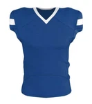 Alleson Athletic 754 Adult Pro Flex Cut Football Jersey Royal White Blank Vinyl. Fixed Price $20.00.