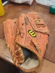 Wilson Barry Bonds Sig. Ed. A2213 Baseball Glove Cowhide Rh Korea Br. Fixed Price $24.00.