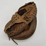Vintage Ahi Japan Baseball Catchers Mitt M9000 Professional Model 10.5". Fixed Price $37.99.