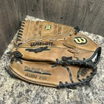 Wilson Pro Staff Series A1882 PS5 Baseball Glove 12.5" Leather Left Hand Lht. Fixed Price $18.99.