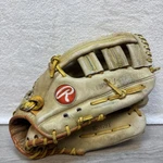 Rawlings Andre Dawson RSG9T 12 1/2" Left Hand Throw Leather Baseball Glove. Fixed Price $30.00.