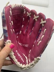 Easton EMX110P 10" Youth Baseball Softball Glove Pink Purple Rh Throw Exc Cond. Fixed Price $19.99.