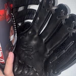 Rawlings RBG36 11.5" Black/red Leather Padded Baseball/softball Glove Rht. Fixed Price $259.99.