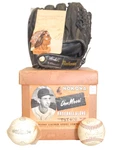 Very Rare Don Mossi Nokona Baseball Glove Original Picture Box & Tag Receipt. Fixed Price $875.00.