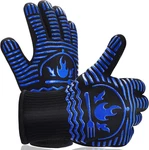 Bbq Gloves, 1472 Extreme Heat Resistant Grill Non-slip Food Grade Sili. Fixed Price $13.63.