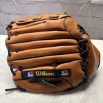 Wilson 11 Advisory Staff Baseball Glove Rh Dual Hinge Crown Web A2134 AS6 Euc. Fixed Price $24.99.
