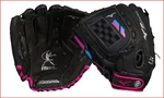 Mizuno Finch Fastpitch Power Close 12" Leather Baseball Glove -lht Black New. Fixed Price $49.95.