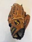 Spalding SC17 Baseball Glove - 13" Crescent Web Leather Rh. Fixed Price $17.50.