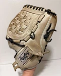 Rawlings Elite 12" Gold Glove GGEFP120BW All Leather Shell Right Hand Throw. Fixed Price $49.99.