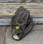 Wilson Black Glove Elite Series A2469 Baseball Softball Costume Cosplay Prop. Fixed Price $9.99.
