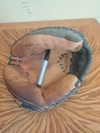 Easton Baseball Catchers Mitt Glove NIF-20 Usa Steer Hide Rht. Fixed Price $23.96.