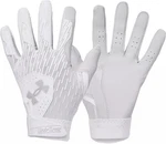 Under Armour Ua Clean Up Batting Gloves Youth Medium White Gray Boys. Fixed Price $22.19.