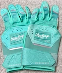 2025 Rawlings Workhorse Adult Baseball Batting Gloves Mint Green WH25BG Medium. Fixed Price $39.99.