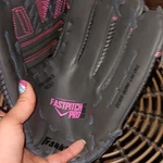 Franklin Fastpitch Pro Series Softball Glove 14" Black Pink Adjustable Strap. Fixed Price $28.00.