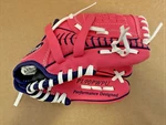 Rawlings Pink Baseball T-ball Rht Glove PL90PWPU 9" Kids Youth Euc ELBS5 Free Sh. Fixed Price $17.99.