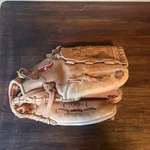 Vtg Rawlings C100-1 Century Series Fast Back Baseball Right Hand Throw Glove. Fixed Price $25.00.