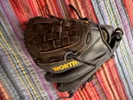 Worth Ranger Baseball Glove Dark Blue/black LEATHERNR1225 Gently Used. Fixed Price $95.00.