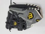 Wilson A4500 Gray Black Leather Baseball Glove Right Hand Throw Mitt. Fixed Price $44.99.