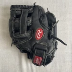 Rawlings AJ11BH Bb/sb Glove Rh Throw Black Leather 11". Fixed Price $18.95.
