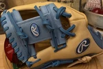Rawlings 11.5" Youth Gg Elite Series Glove-lht-blonde/blue-brand New/tags. Fixed Price $100.00.