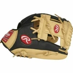 Rawlings P115CBI-6/0 Prodigy 11.5 Inch Right Hand Infield Glove Black/beige. Fixed Price $163.00.