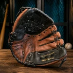 Wilson Elite Softball Glove A2477 13" Leather Adjustable Custom Fit Rht Tone. Fixed Price $24.99.