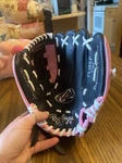 Rawlings PL10EP Players Series Glove Pink Black White EBBK5 Guc. Fixed Price $19.98.