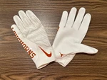 Nike Texas Longhorns Team Issued Vapor Knit 4.0 Football Gloves. Fixed Price $95.99.