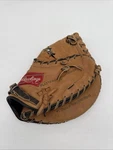 Vintage Rawlings Catcher's Mitt Player Preferred Series Leather Rh Throw RFPCM2. Fixed Price $33.24.
