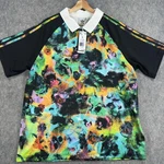 Adidas Dill Jersey Shirt Mens Large Multicolor Skateboarding Polo IL3160. Fixed Price $44.99.