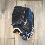 Rawlings Players Series PL105 10.5" Left Hand Youth Glove Basket Web Black/blue. Fixed Price $15.00.