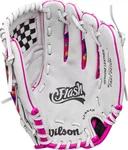 Wilson Flash Fastpitch Softball Glove 11.5" - White/pink Tiedye WBW101640115. Fixed Price $49.99.