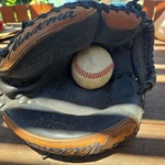 Youth 31 Akadema Vintage AGC98 Boys Baseball Catchers Mitt Right Throw. Fixed Price $55.00.