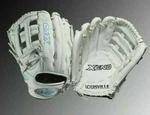 New Louisville Slugger Xeno XNRF1912 Fastpitch Left Lht 12.5" Wht Baseball Glove. Fixed Price $70.00.