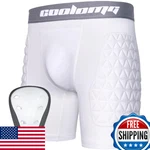 Coolomg Youth Boys Compression Sliding Shorts W/ Cup For Baseball & Football. Fixed Price $43.66.