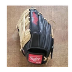 Rawlings GGE12HBCPT Inch Black Beige Leather Glove Lined 5 Finger Right. Fixed Price $36.00.