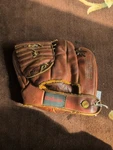 Vintage Finger Wilson Hawk Professional Model A2172 Baseball Glove Lefty. Fixed Price $45.00.