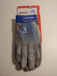 Adidas Adizero 2.0 Batting Gloves, Lt Onix,blue. Sz Xl Pittards Leather Palm New. Fixed Price $16.00.