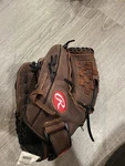 Rawlings RBG36DB 12.5" Leather Baseball Glove Lht Basket Web. Fixed Price $16.99.