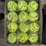 Rawlings Official Dream Seam Fastpitch Softballs 11" Nsa 12 Count. Fixed Price $86.30.