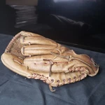 Vintage Ted Williams Baseball Glove Rht Sears Roebuck Twin Flex Trap Model 16166. Fixed Price $14.95.